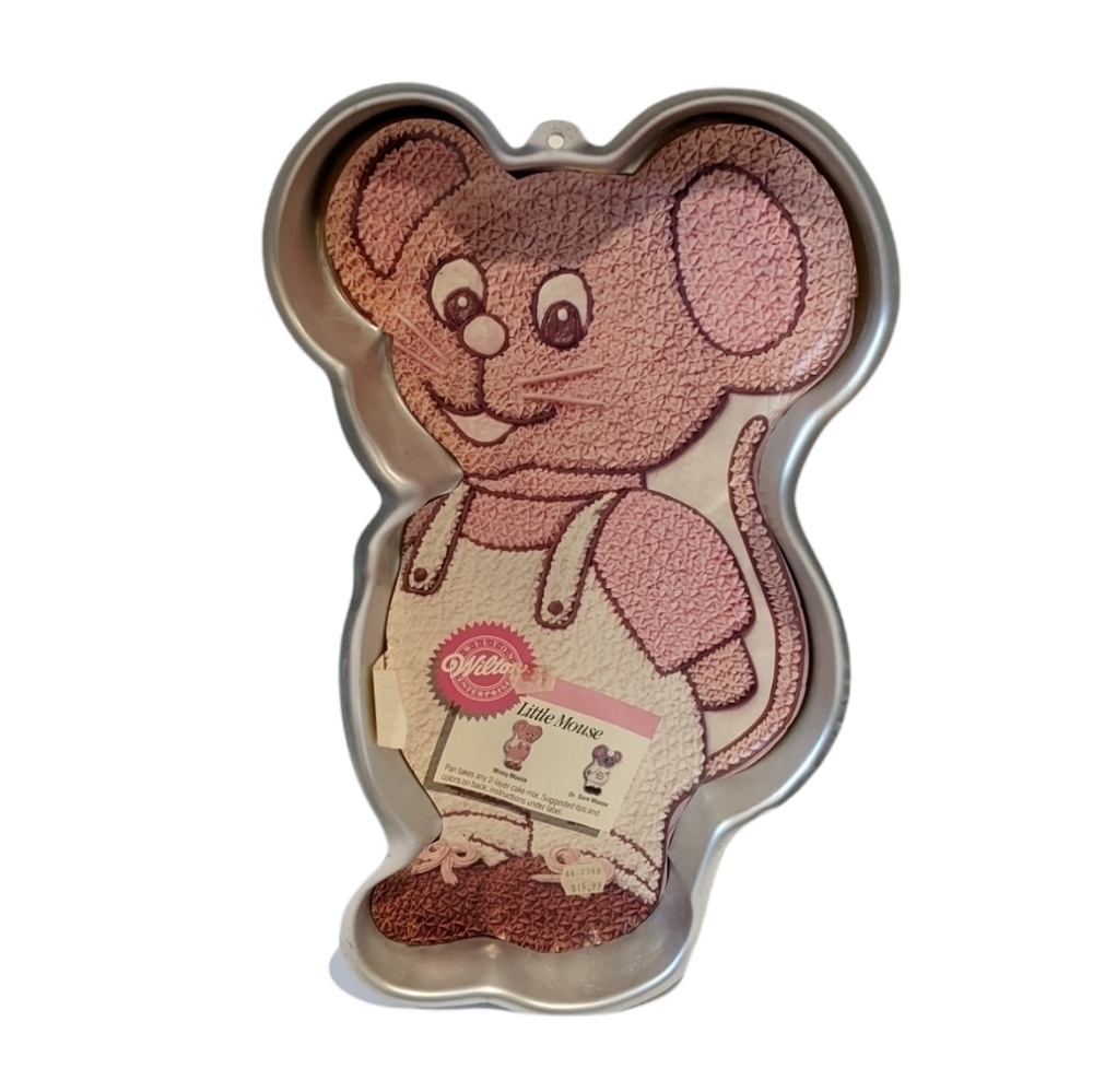 vintage Wilton Little Mouse Cake Pan 2105-2380